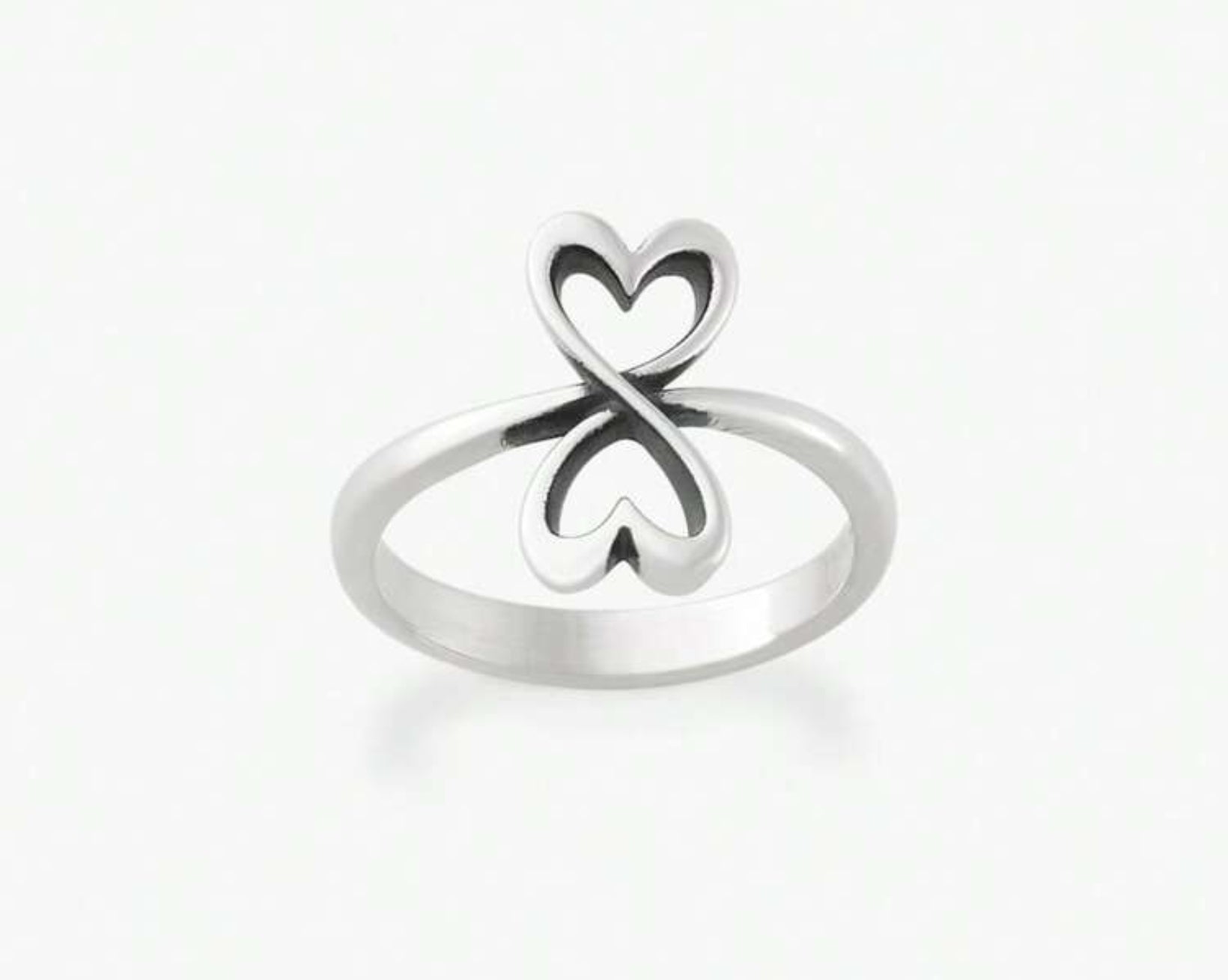 Infinity Heart ring