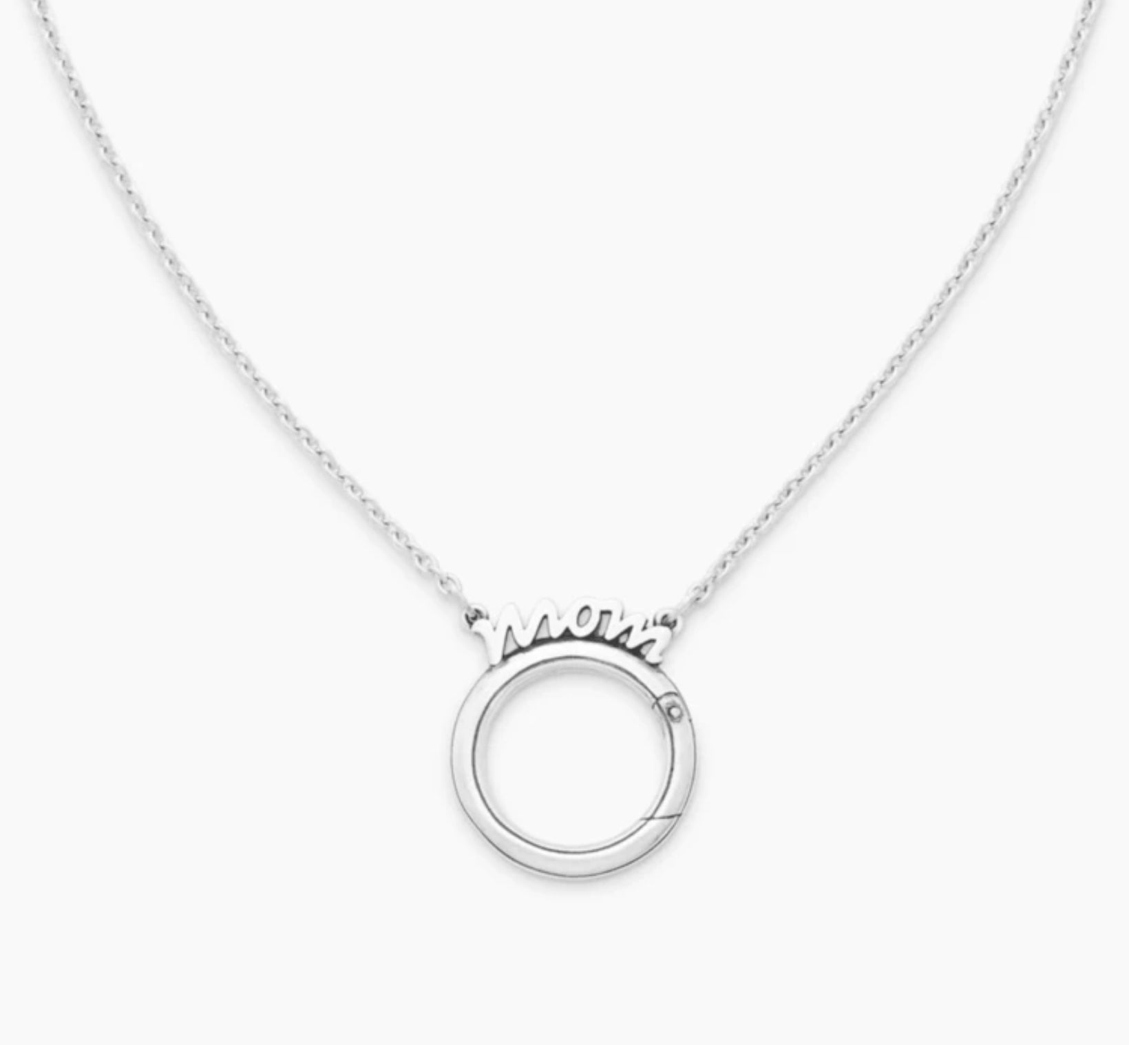 "Mom” necklace