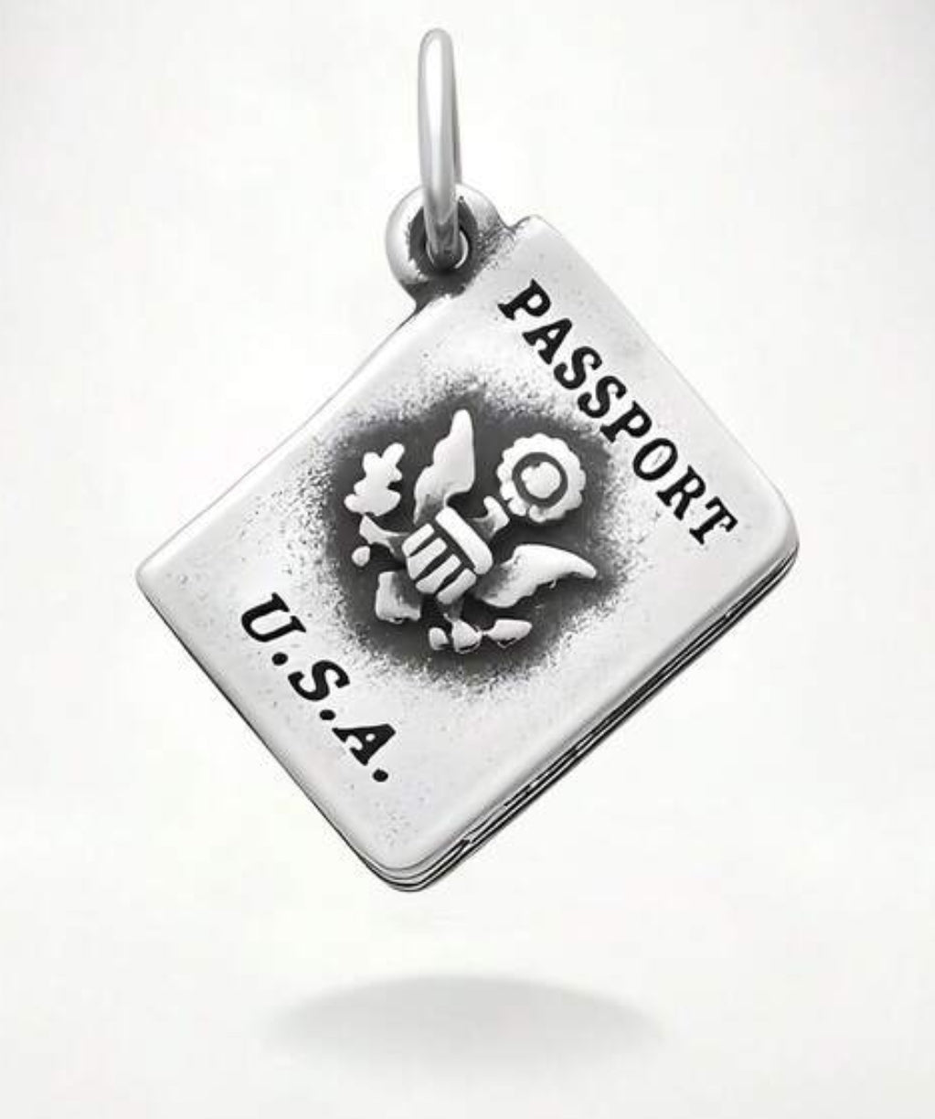 Passport Junkie Charm