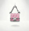 Pink Bag Charm