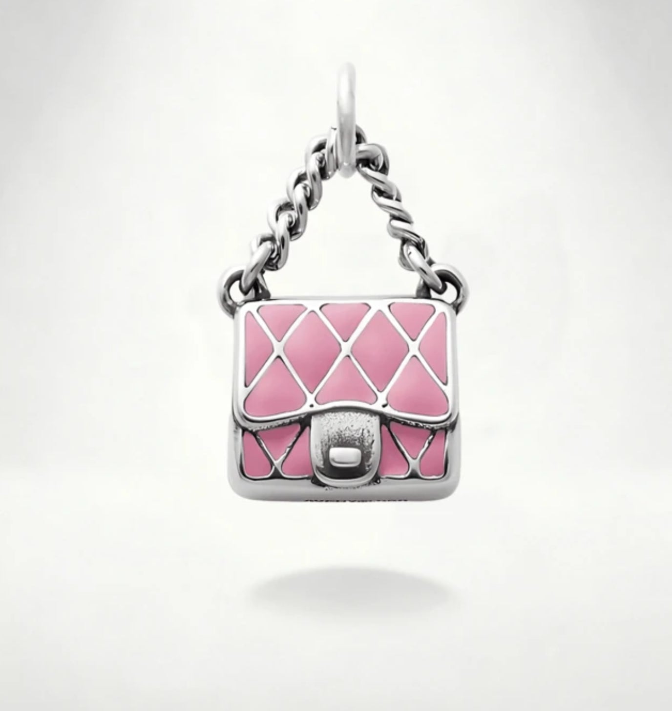 Pink Bag Charm