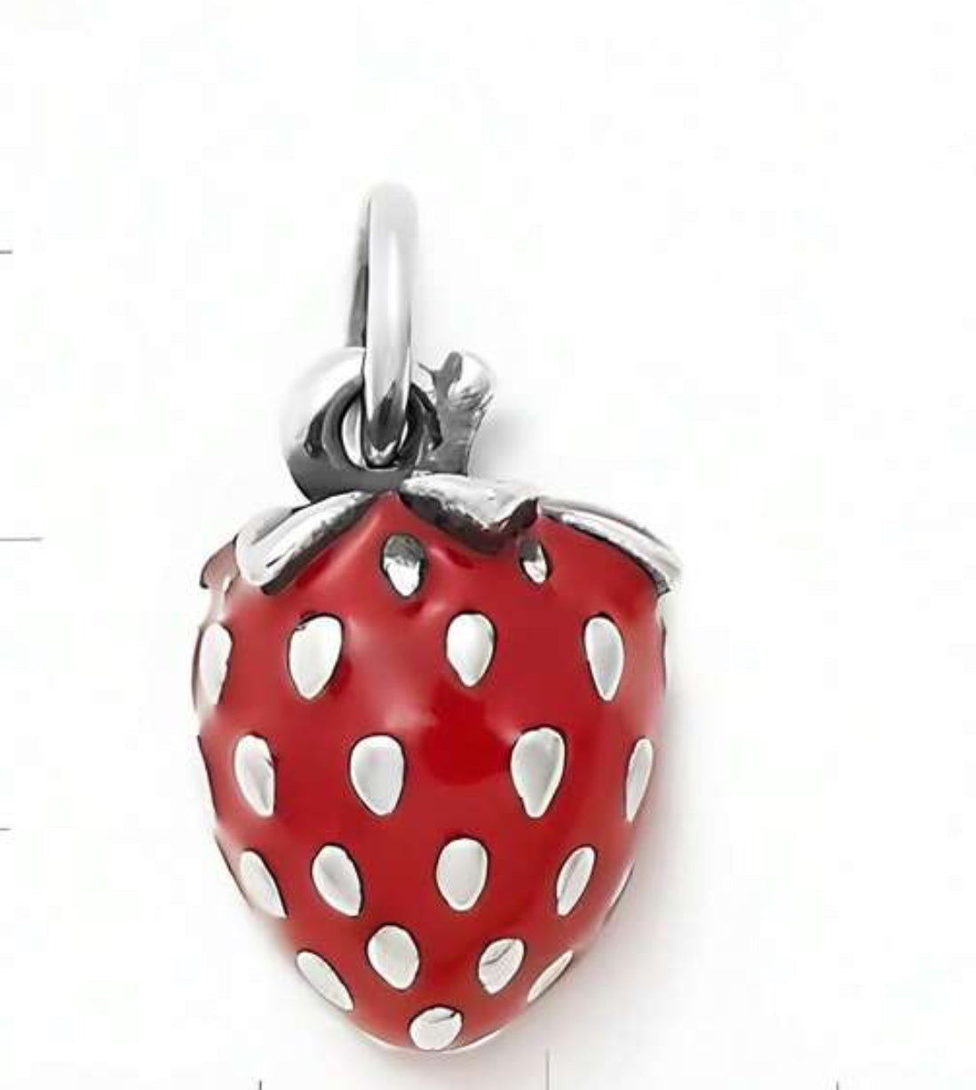 Red Strawberry Charm