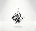 "Faith Over Fear” charm